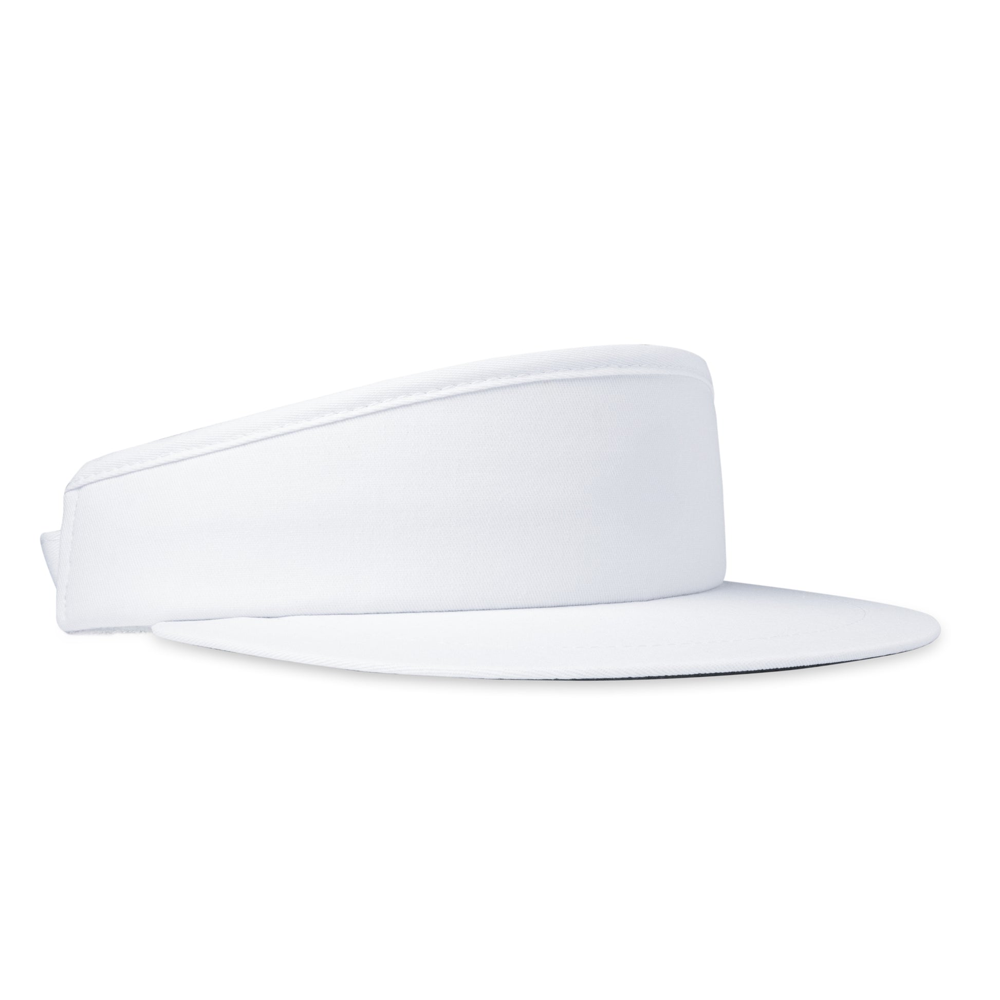 HighCrownVisor-TourVisor-White-Front