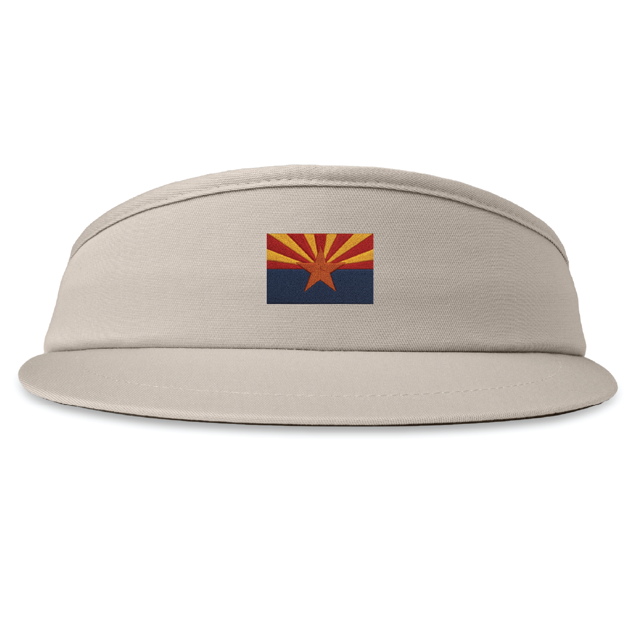High Crown Visor - Arizona State Flag Embroidery