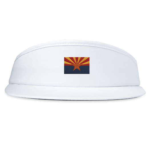 High Crown Visor - Arizona State Flag Embroidery